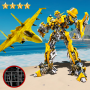 icon Robot Airplane Simulator Flying Robot Transforming