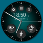icon Black Classic Watch Face