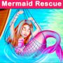 icon Mermaid rescue love story