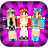 icon Girls Skins for Minecraft PE 3.7