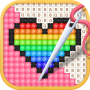 icon Cross Stitch - Draw Sandbox Pixel Art