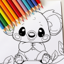 icon Fun Coloring Book Drawing