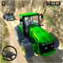 icon Farming Tractor Driving