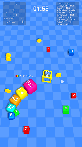 2048.io Cubes Arena for Android - Free App Download