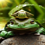 icon Green Frog Live Wallpaper