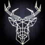 icon Stag and Buck