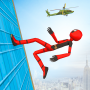 icon Spider Stickman Rope Hero Game