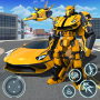 icon Flying Police Robot Game