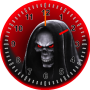 icon Skull Clock Widget