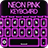 icon Neon Pink Keyboard Changer 2.2