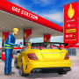 icon Gas Station: Modern Car Parking Games