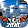 icon Flight Simulator 2016 FlyWings FREE