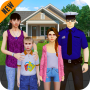 icon Virtual Police Dad simulator: mom and dad games