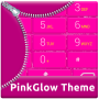 icon Pink Glow Dialer Theme