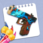 icon CS GO Coloring Book - paint the weapons