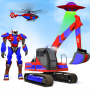 icon Grand Snow Excavator Robot Game: Robot Wars Games
