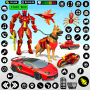 icon Police Dog Robot Car Transform War: Robot Games