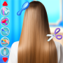 icon Baby Bella Doll Braided Hair Salon Girls Game