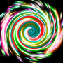 icon Glow Spin Art