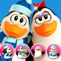 icon Talking Pengu & Penga Penguin
