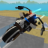 icon Flying Police Motorcycle 1