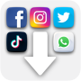 icon Social Media Content Downloader - Photo & Video