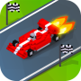 icon Blocky Turbo Race Cars 2D: Traffic Games