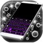 icon Purple Neon Keyboard Theme