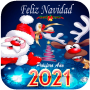 icon Feliz Navidad y próspero Año Nuevo 2021
