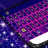 icon Keyboard Skin Neon Purple 1.279.13.84