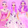 icon Pink Princess Dress Up : Games For Girls