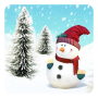 icon Snowman Live Wallpaper