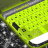 icon Neon Green Letters Keyboard 1.279.13.87