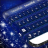 icon Dark Blue Theme for Keyboard 1.279.13.75