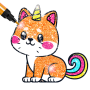 icon ASMR Coloring Book Paint Game