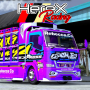 icon Mod Bussid Truk Herex Racing