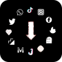 icon AIO Downloader – (tiktok+ Instagram +social) saver