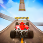 icon Racing Car Stunts: Crazy Track