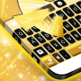 icon Neon Gold Keyboard Theme