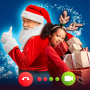 icon Santa Claus Video Call
