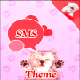 icon Pink Cats Theme GO SMS Pro