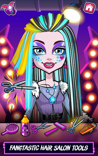 monster high hair salon