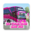 icon Bus Telolet Basuri Black Pink 1.2