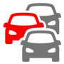 icon Simple Traffic Map
