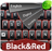 icon GO Keyboard Black and Red Theme 5.0.5