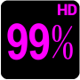icon BN Pro Percent-b Neon HD Text