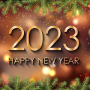 icon Happy new year 2023 wallpaper