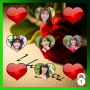 icon Love Pattern Lock Screen
