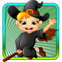 icon Halloween witch