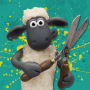 icon Shaun the Sheep Top Knot Salon